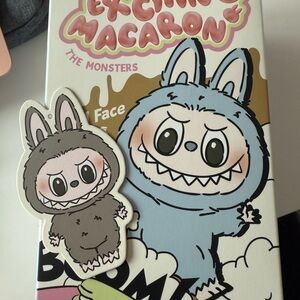 Exciting Macaron Labubu - Authentic Sesame Bean